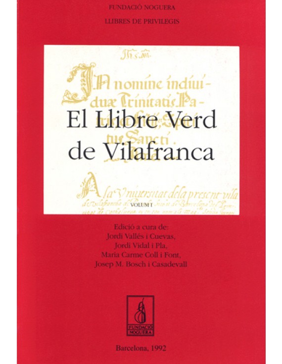 El Llibre Verd de Vilafranca