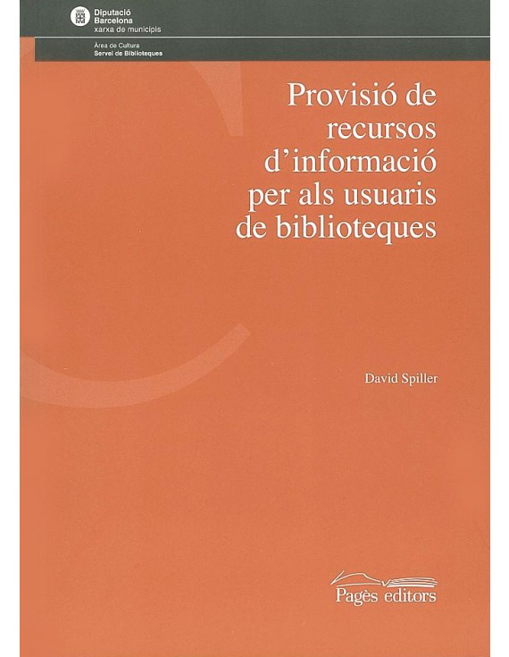 Provisió de recursos d'informació per als usuaris de biblioteques
