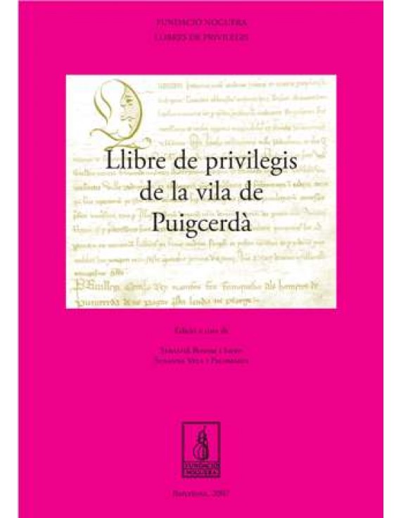 Llibre de Privilegis de la Vila de Puigcerdà