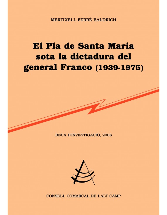 El Pla de Santa Maria sota la dictadura del general Franco (1939-1975)