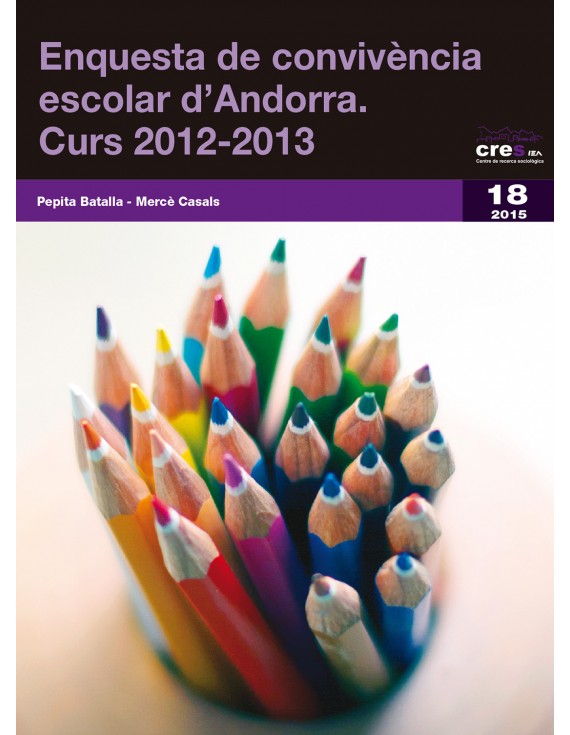 Enquesta de convivència escolar d'Andorra. Curs 2012-2013