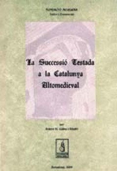 La successió testada  a la Catalunya altomediaval