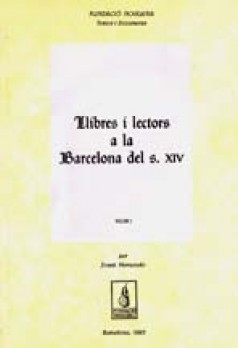 Llibres i lectors a la Barcelona del segle XIV