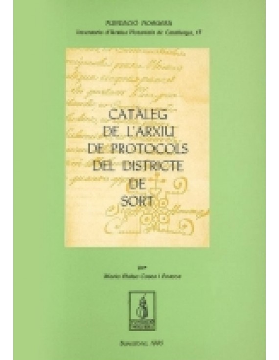 Catàleg dels protocols notarials de Sort
