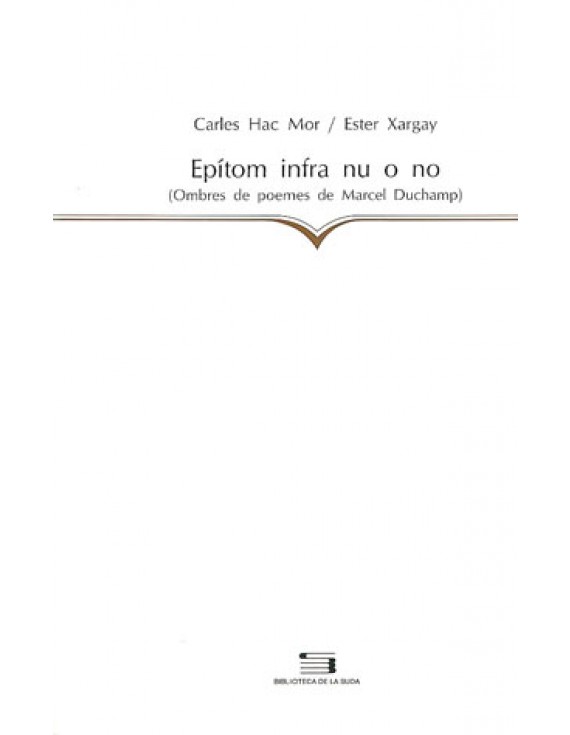 Epítom infra un o no