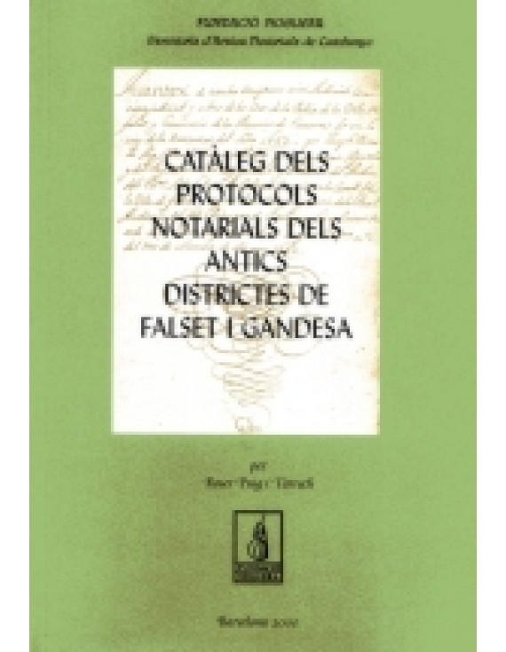 Catàleg Notarial de Falset i Gandesa