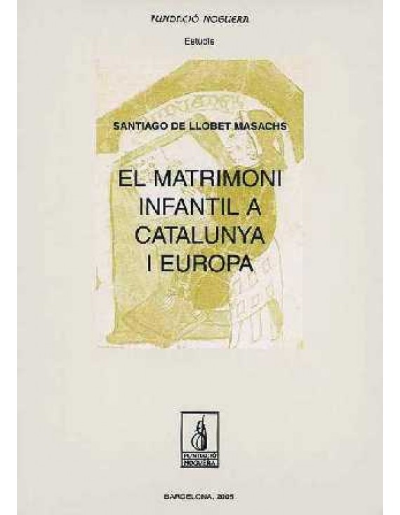 El matrimoni infantil a Catalunya i Europa