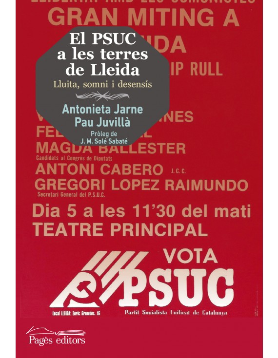 El PSUC a les terres de Lleida