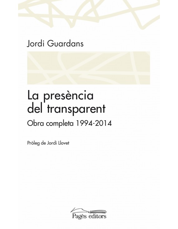 La presència del transparent