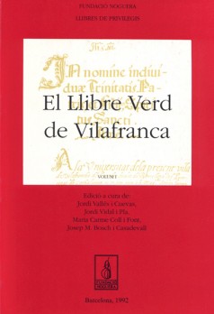 El Llibre Verd de Vilafranca