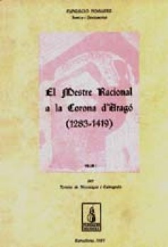 El mestre racional a la Corona d'Aragó (1283-1419)