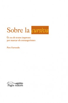 Sobre la cursiva