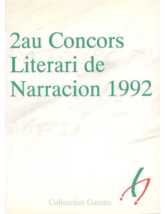 2au Concors Literari de Narracion 1992
