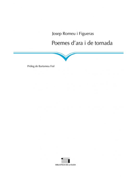 Poemes d'ara i de tornada