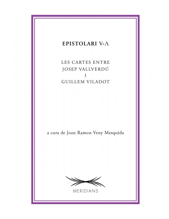 Epistolari V-Λ