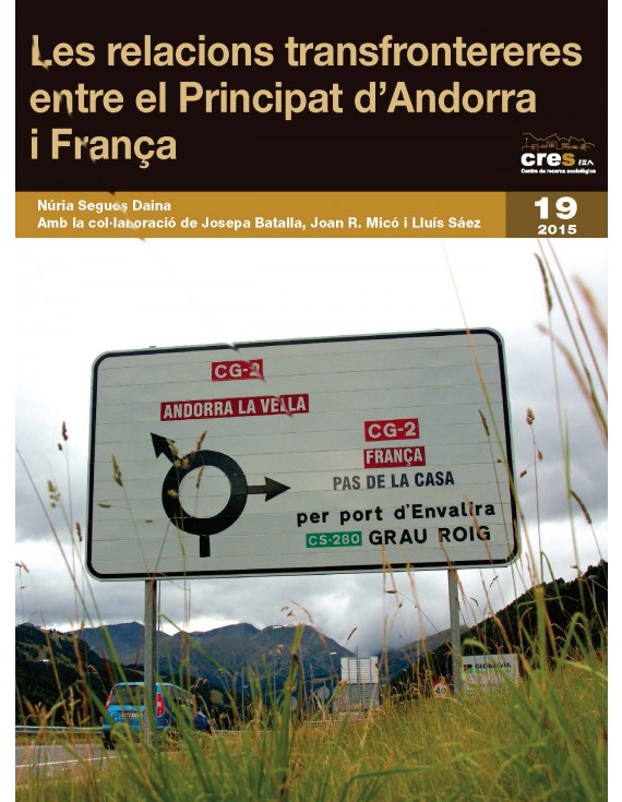 Les relacions transfrontereres entre el Principat  d'Andorra i França