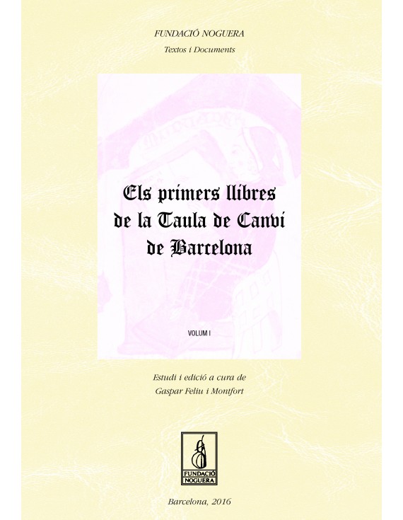 Els primers llibres de la Tuala de Canvi de Barcelona