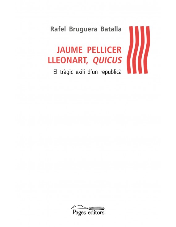 Jaume Pellicer Lleonart, Quicus