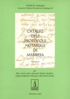 Catàleg dels Protocols Notarials de Manresa