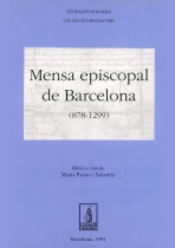 Mensa episcopal de Barcelona (878-1299)