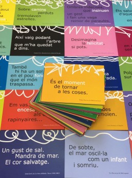 Postals de “Poemes de la Suda. Antologia, 2007-2017”