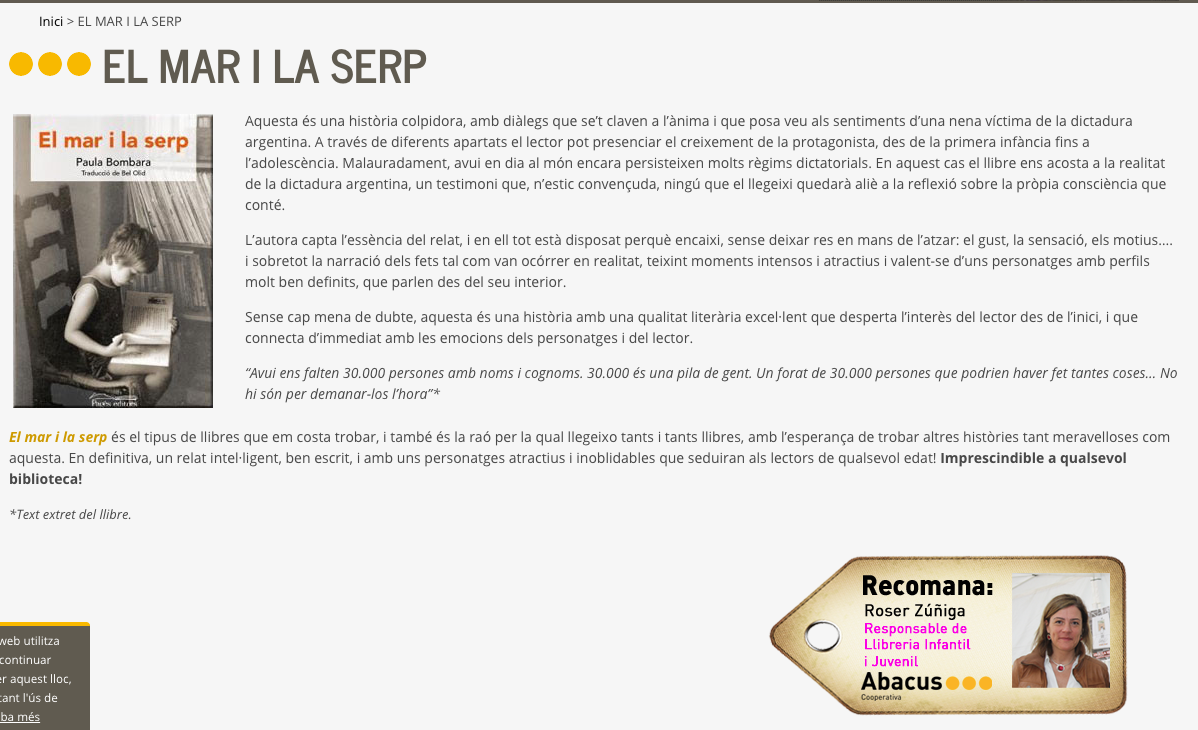 El mar i la serp