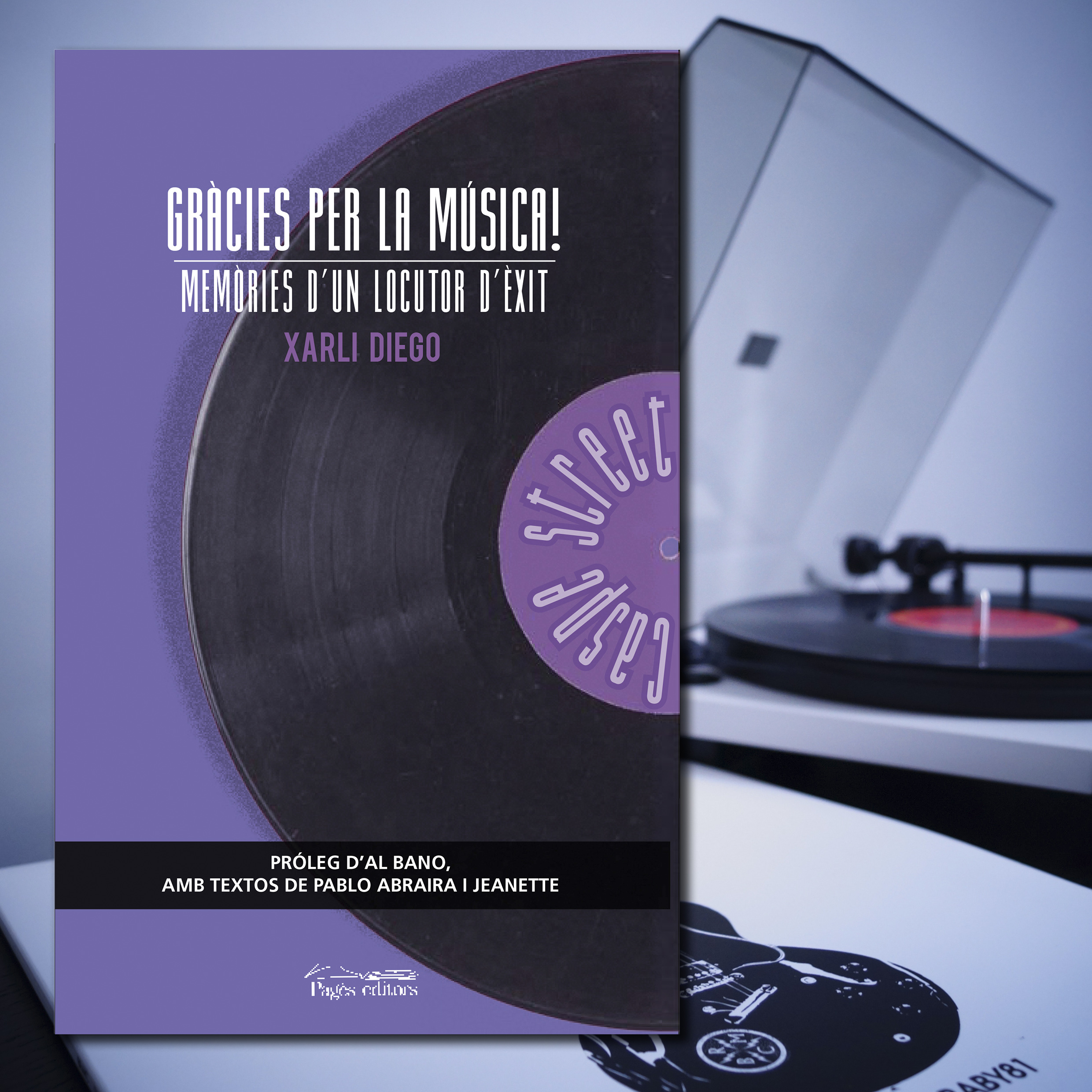 Xarli Diego publica la seva nova obra 'Gràcies per la música! Memòries d'un locutor d'èxit